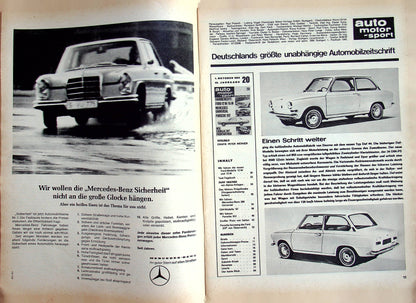 Auto Motor und Sport 20/1966