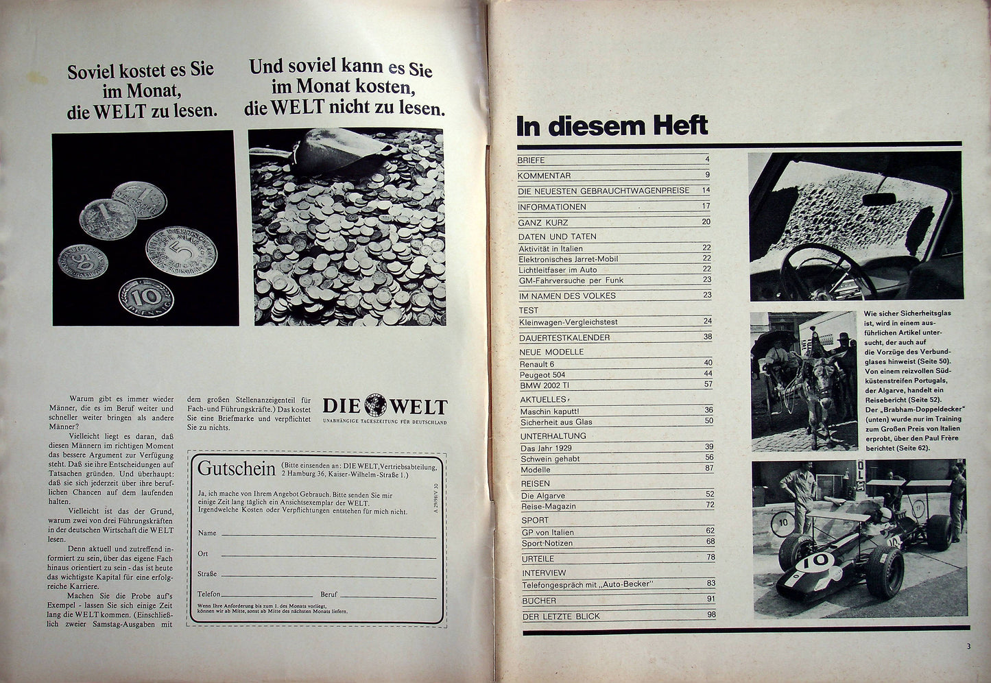 Auto Motor und Sport 20/1968
