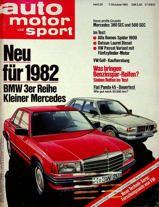 Auto Motor und Sport 20/1981