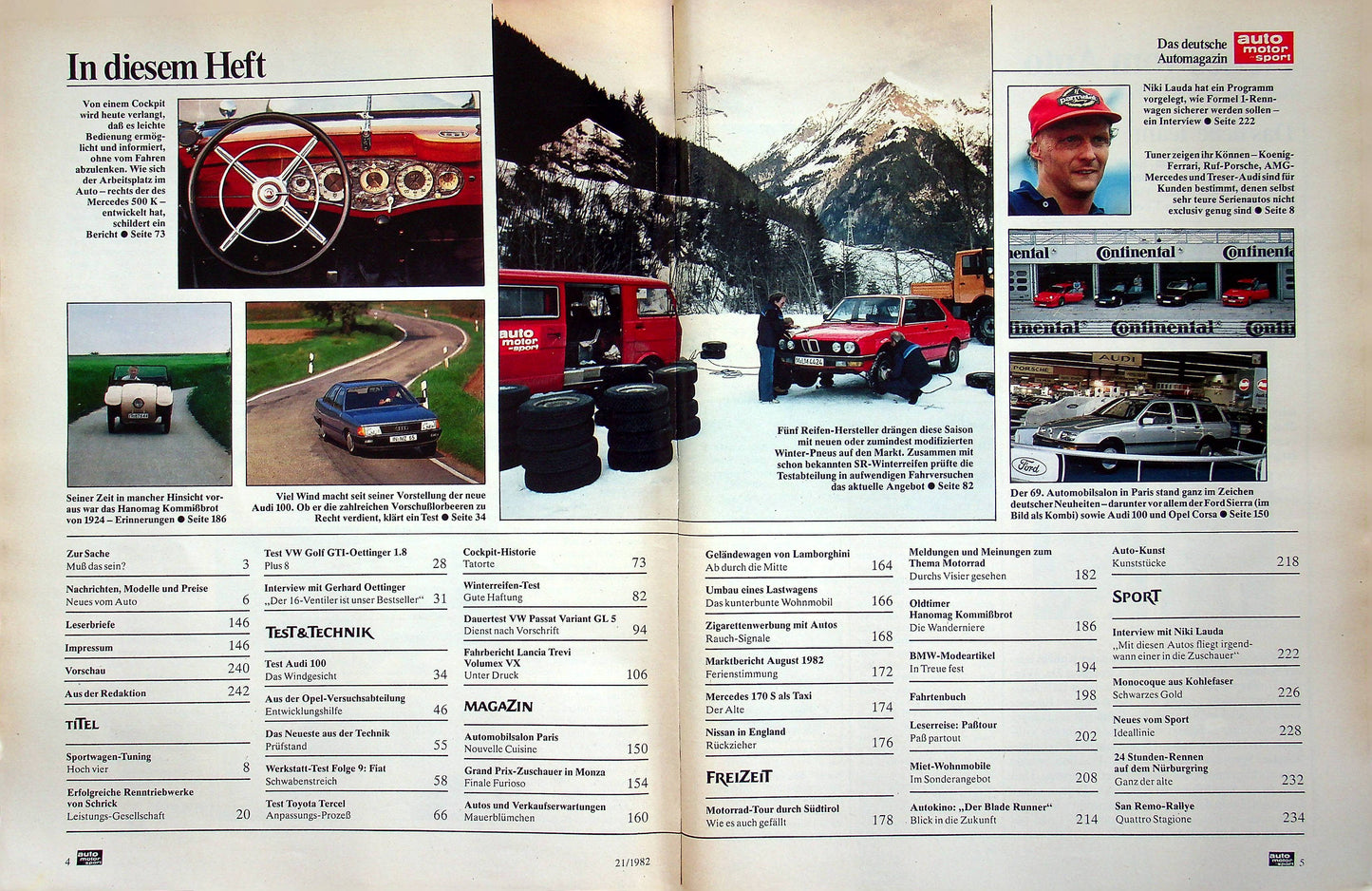 Auto Motor und Sport 21/1982