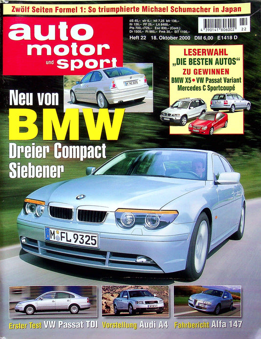 Auto Motor und Sport 22/2000
