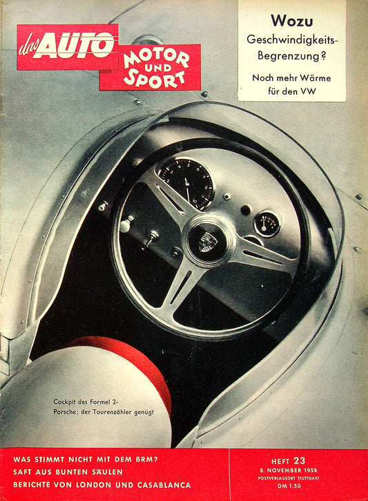 Auto Motor und Sport 23/1958