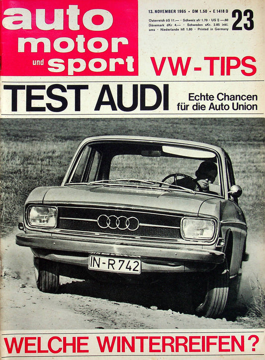 Auto Motor und Sport 23/1965
