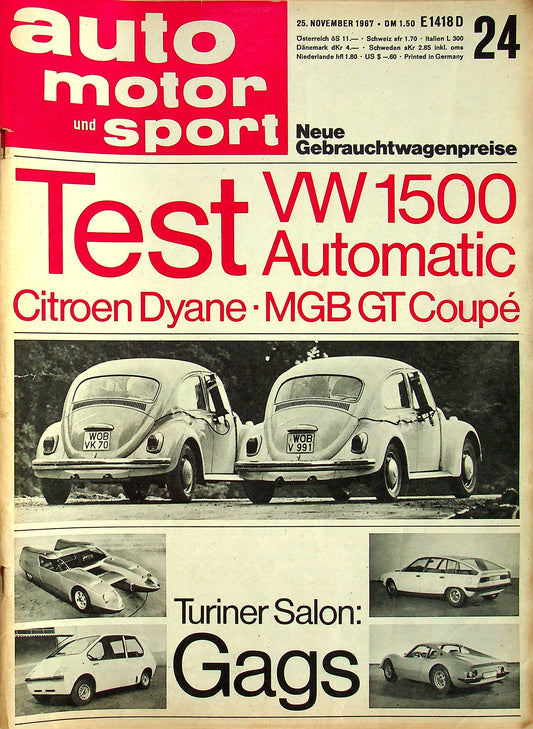 Auto Motor und Sport 24/1967