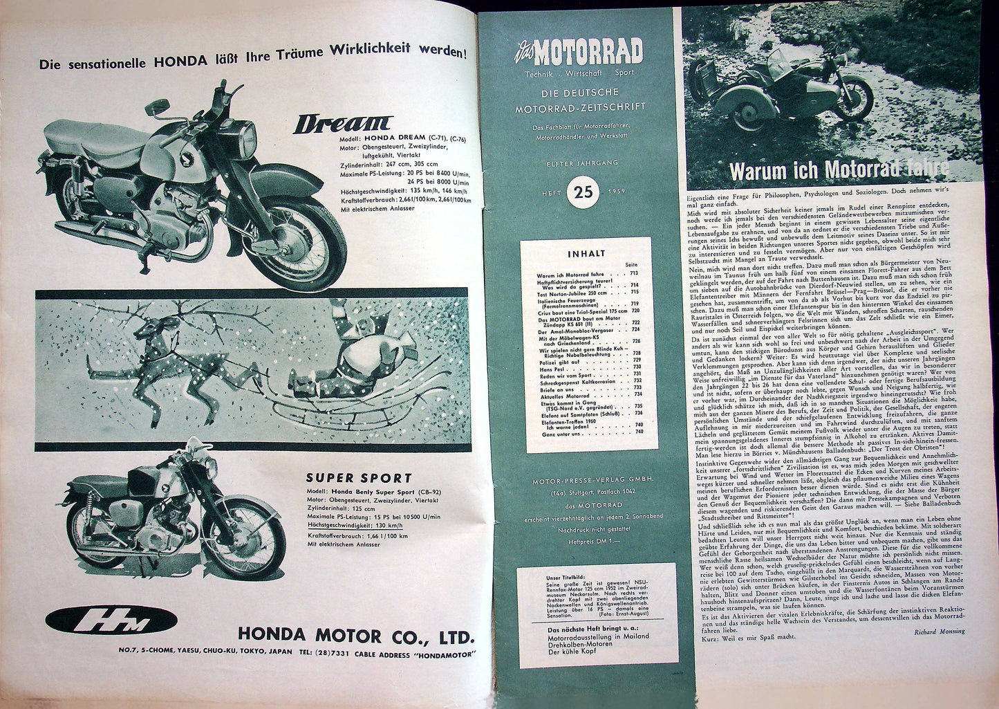 Motorrad 25/1959