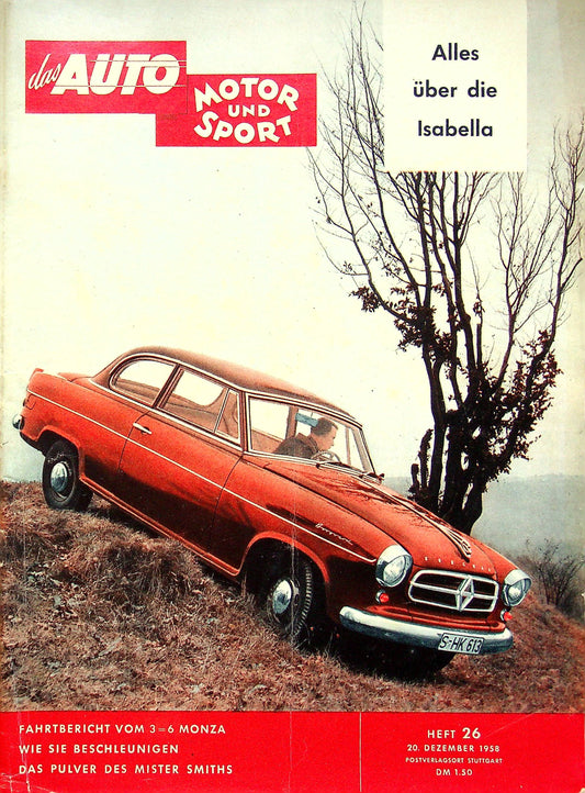Auto Motor und Sport 26/1958
