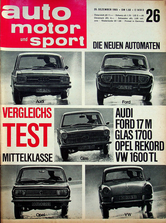 Auto Motor und Sport 26/1965