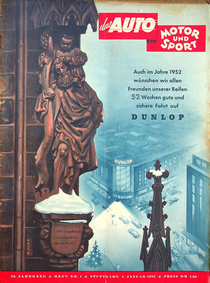 Auto Motor und Sport 01/1952