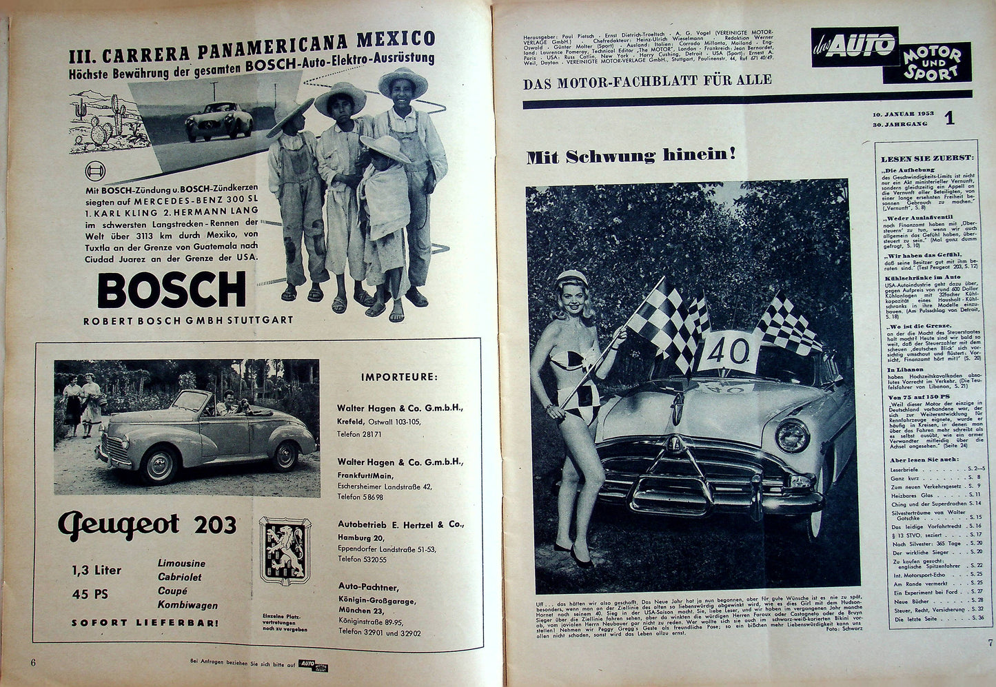 Auto Motor und Sport 01/1953