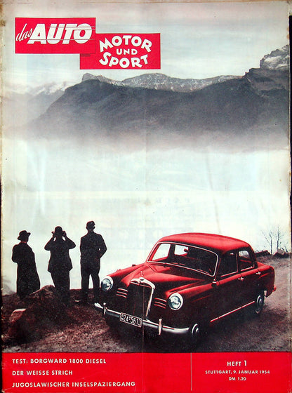 Auto Motor und Sport 01/1954