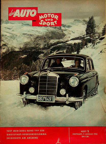 Auto Motor und Sport 01/1956