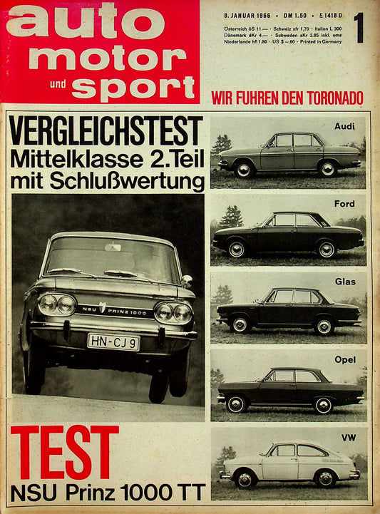 Auto Motor und Sport 01/1966
