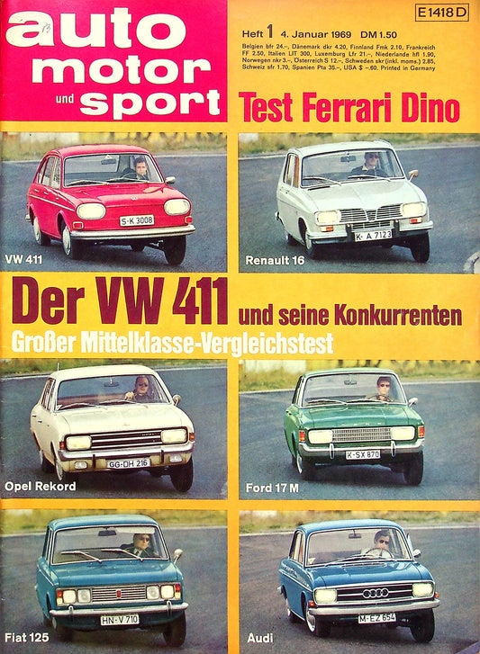 Auto Motor und Sport 01/1969