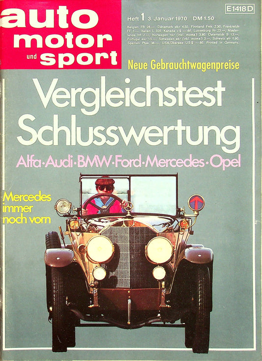 Auto Motor und Sport 01/1970