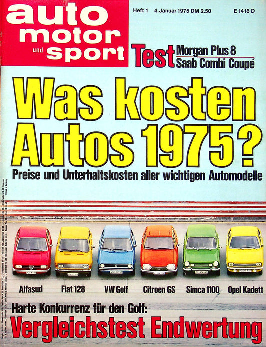 Auto Motor und Sport 01/1975