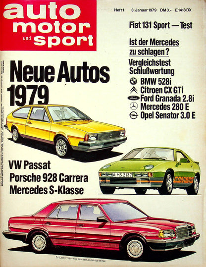Auto Motor und Sport 01/1979