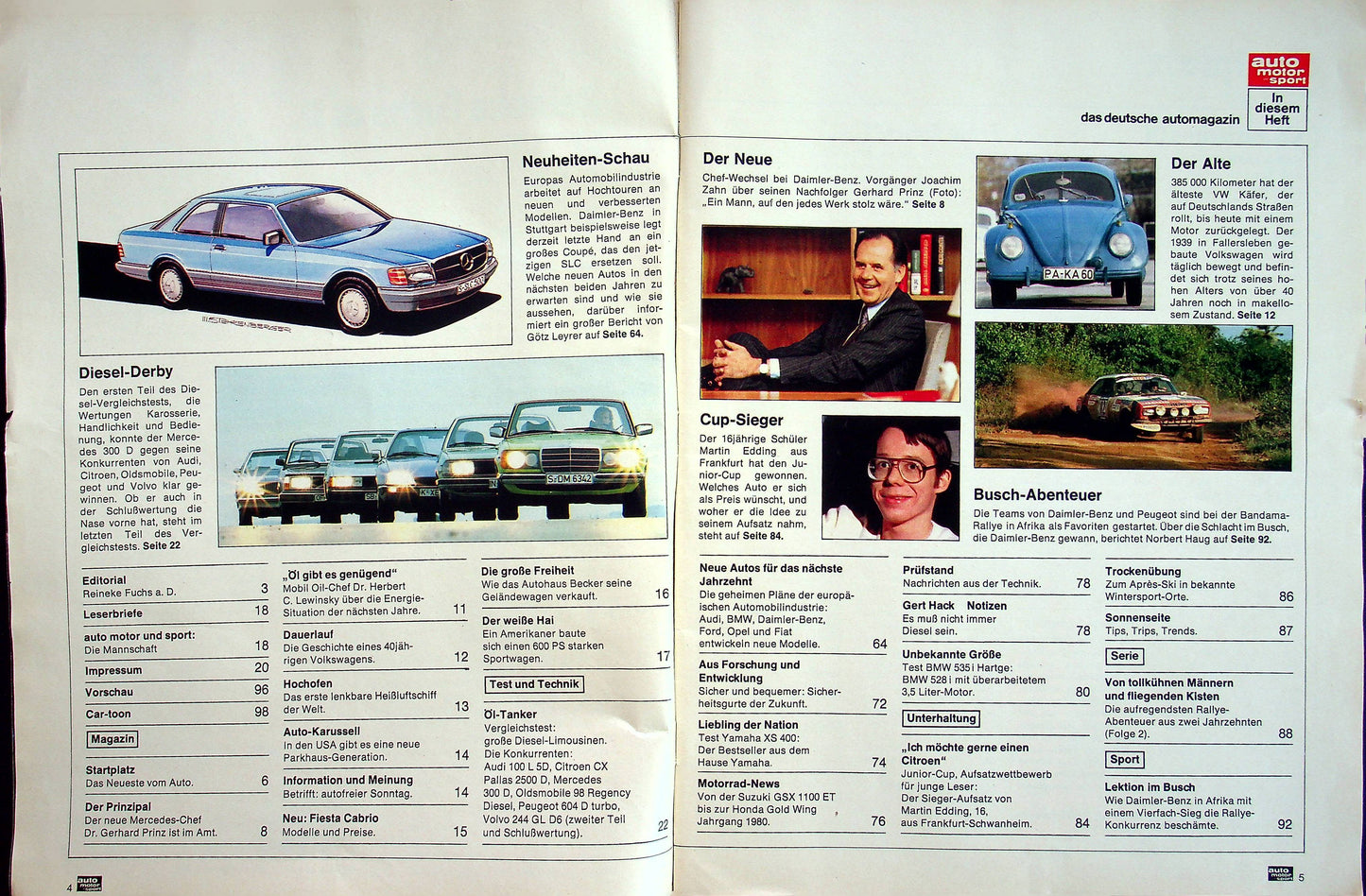 Auto Motor und Sport 01/1980