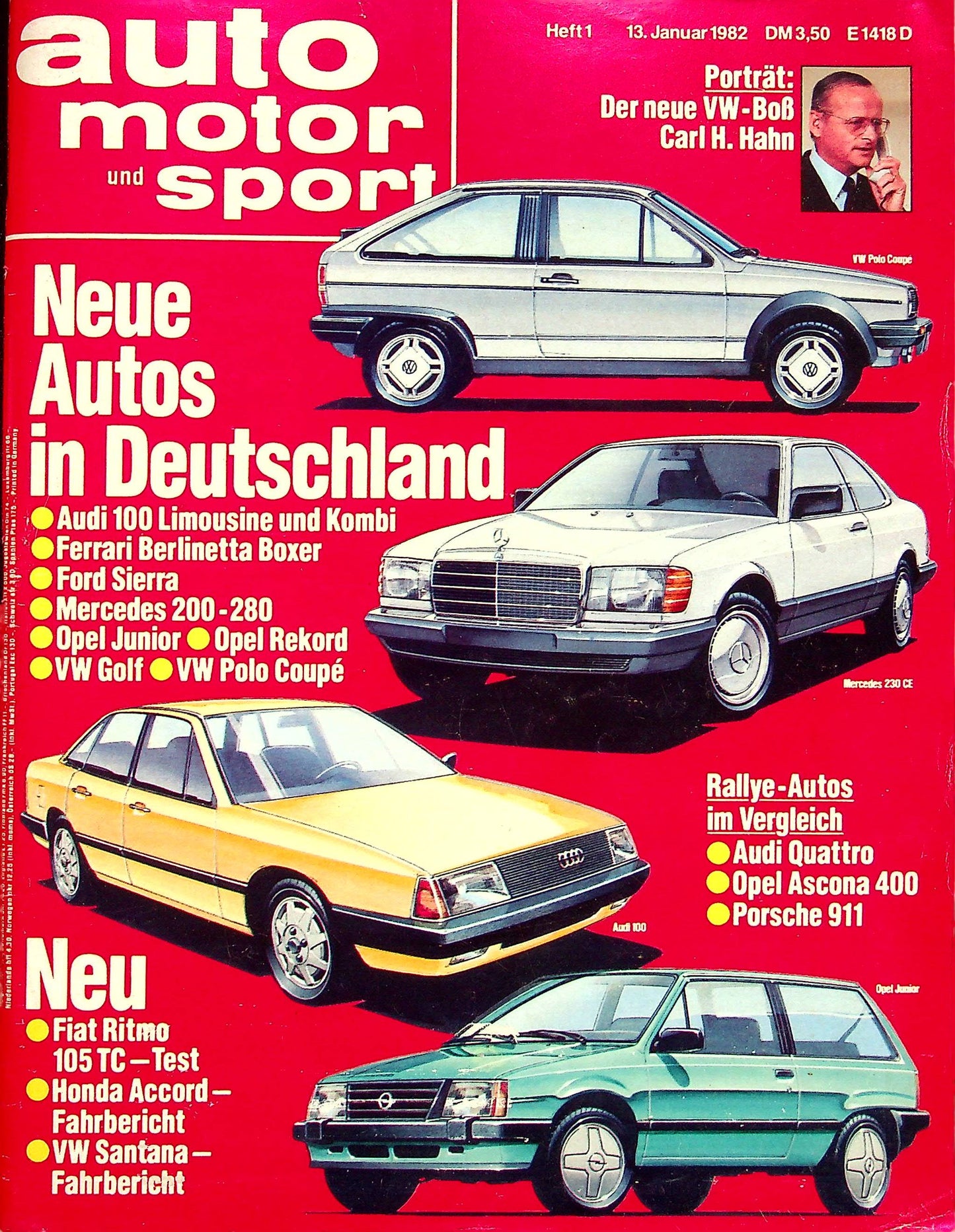Auto Motor und Sport 01/1982