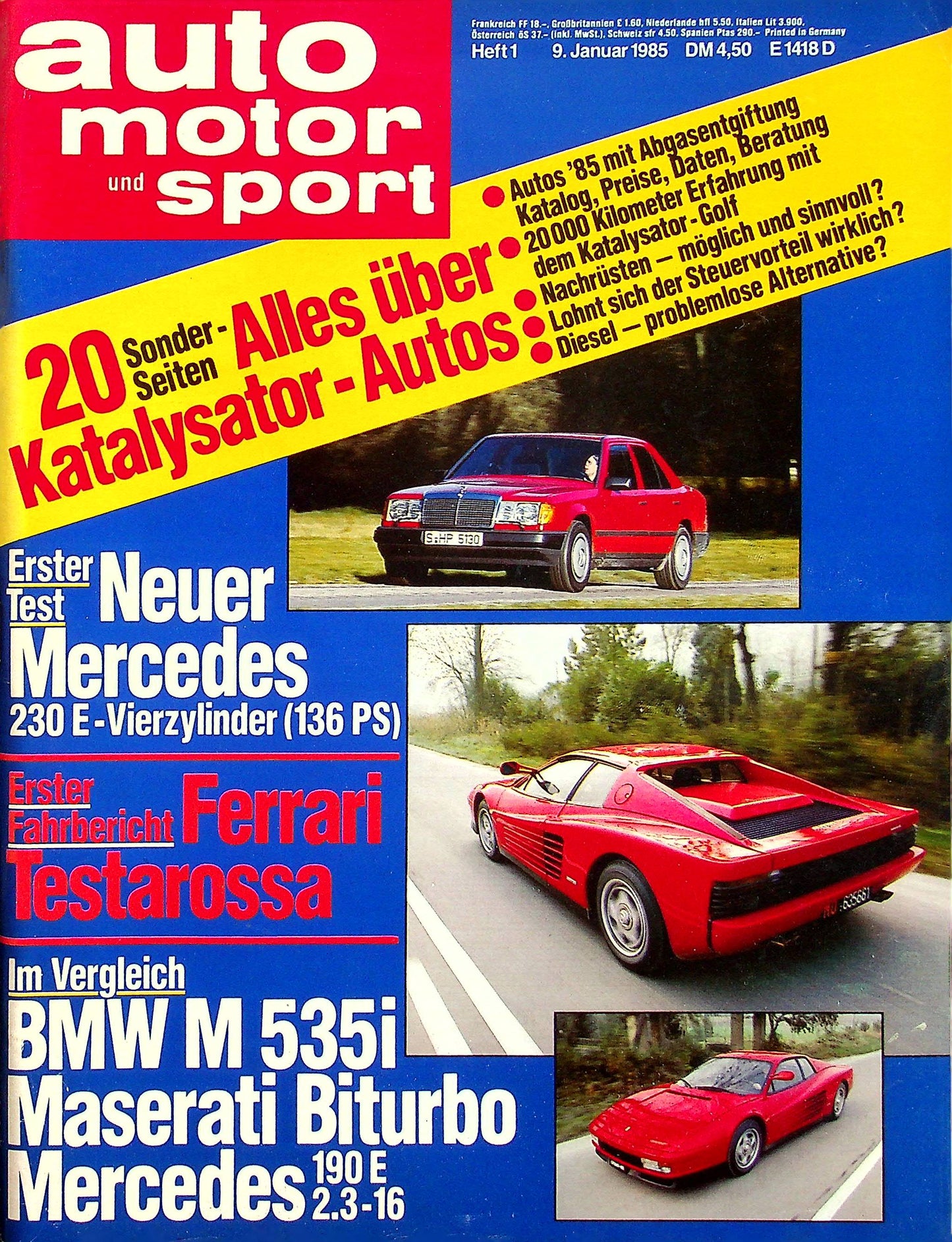 Auto Motor und Sport 01/1985
