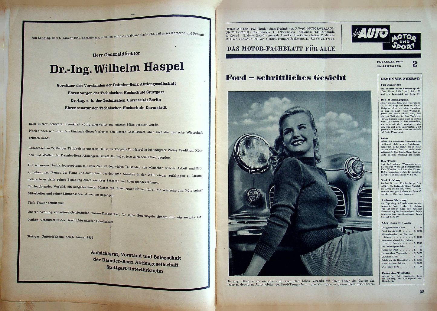 Auto Motor und Sport 02/1952