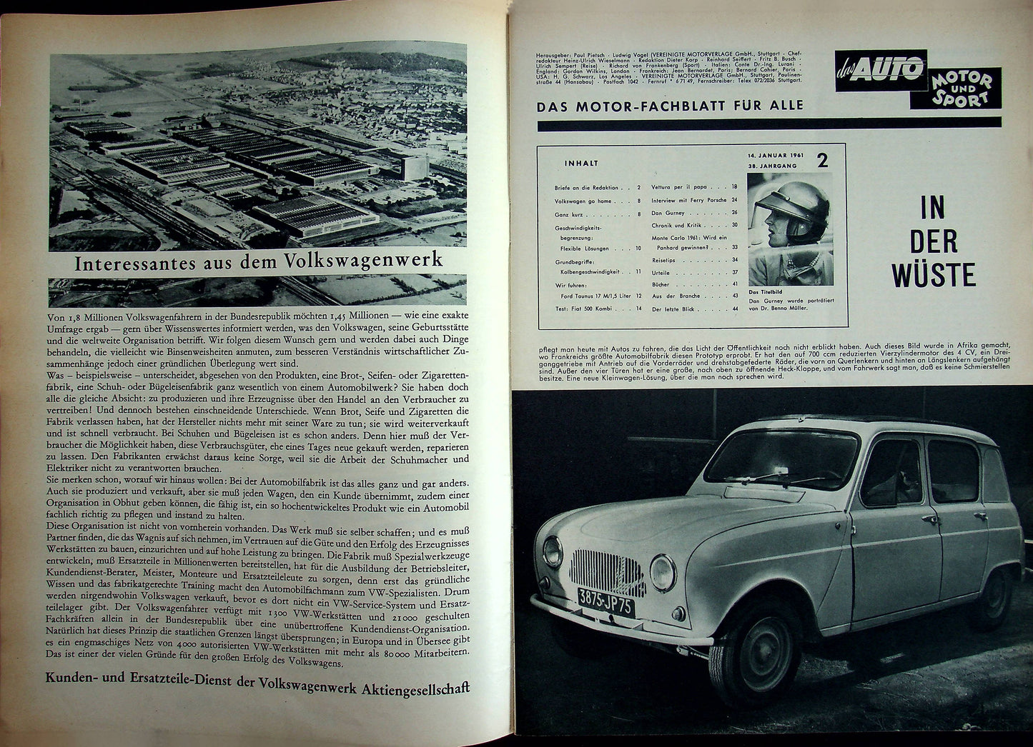 Auto Motor und Sport 02/1961
