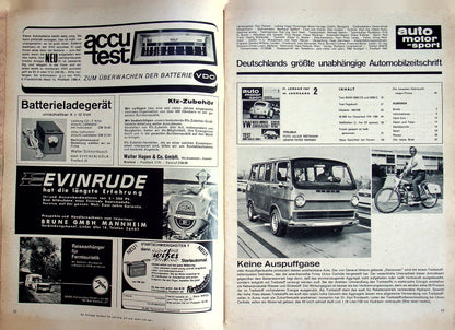 Auto Motor und Sport 02/1967