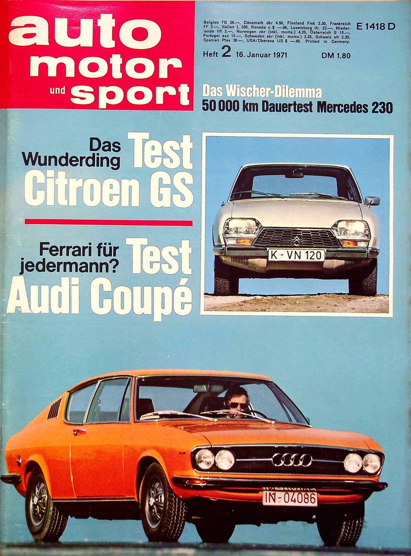 Auto Motor und Sport 02/1971