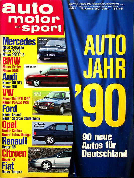 Auto Motor und Sport 02/1990
