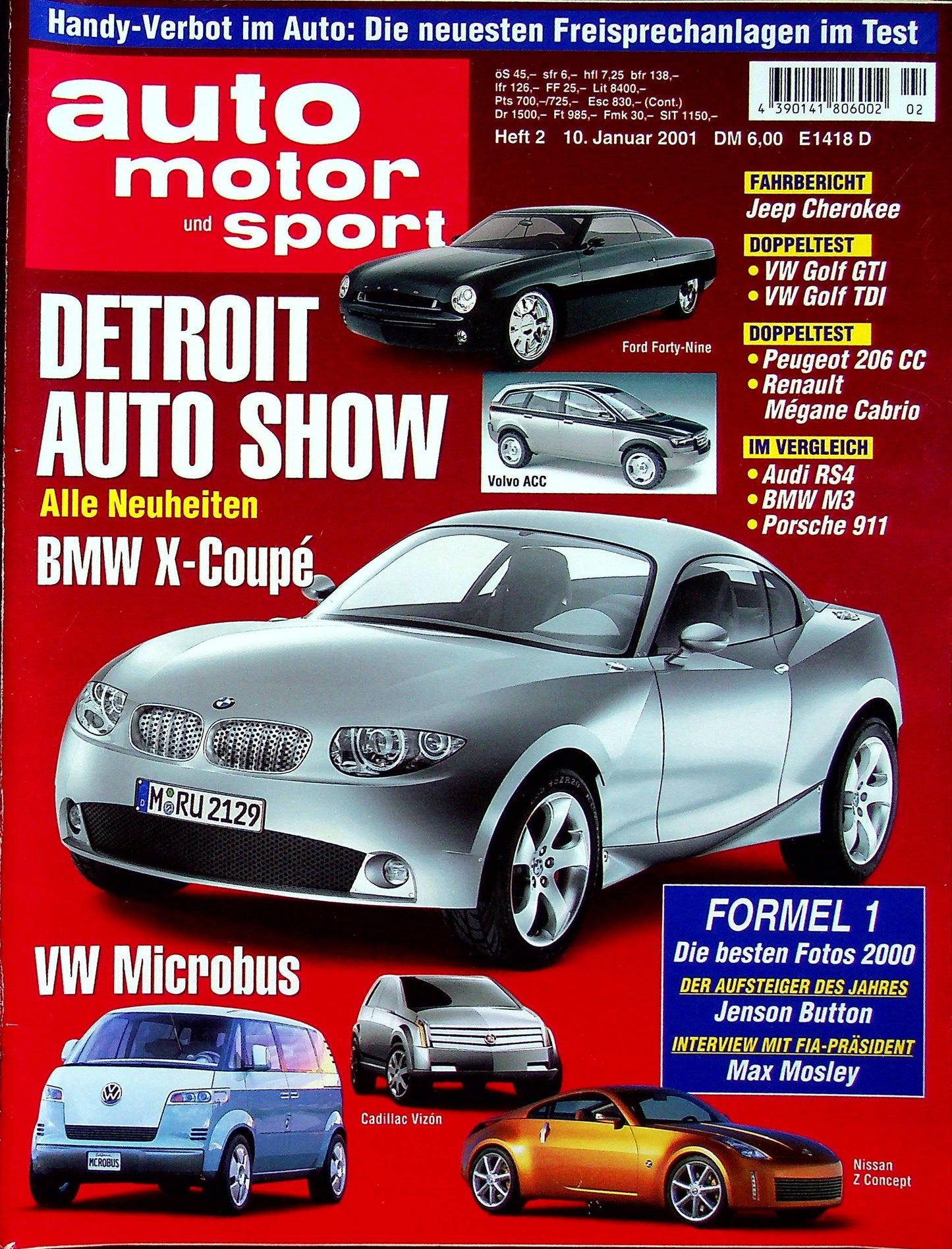 Auto Motor und Sport 02/2001