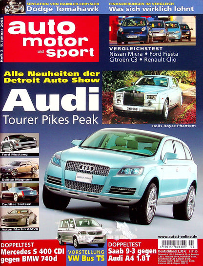 Auto Motor und Sport 02/2003