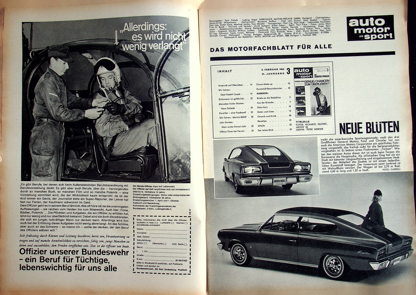 Auto Motor und Sport 03/1964