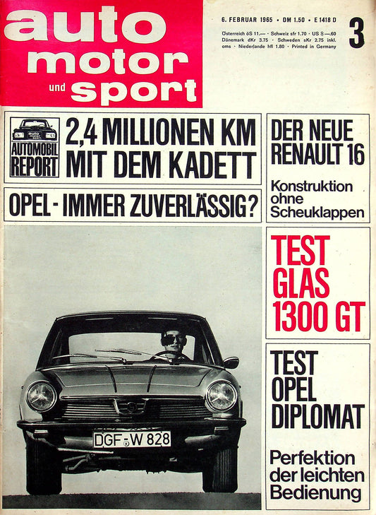 Auto Motor und Sport 03/1965