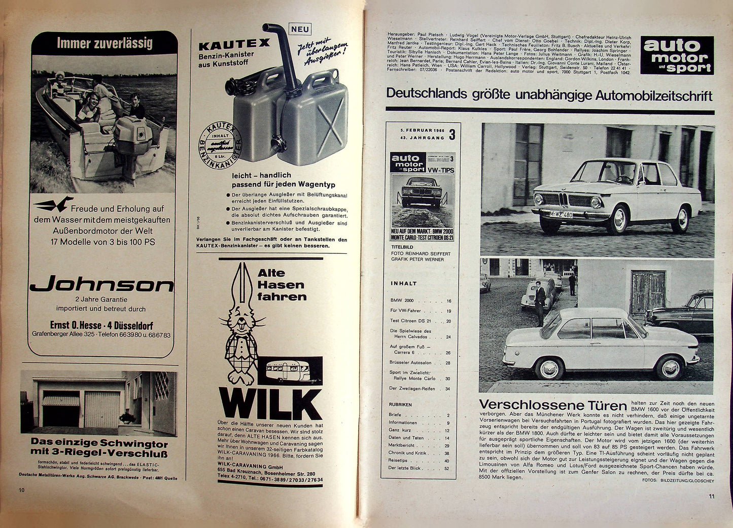 Auto Motor und Sport 03/1966