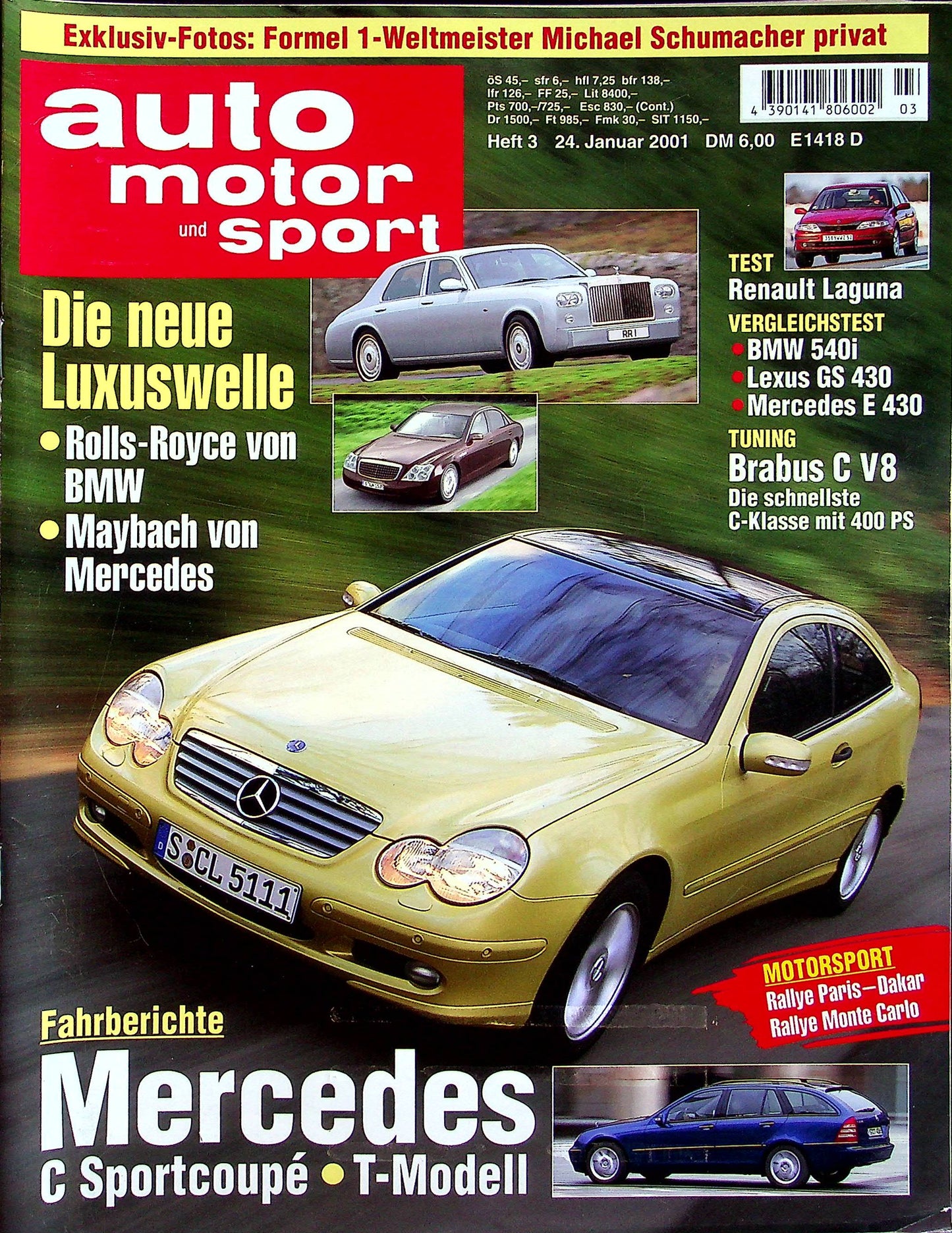 Auto Motor und Sport 03/2001