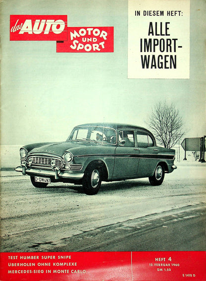 Auto Motor und Sport 04/1960