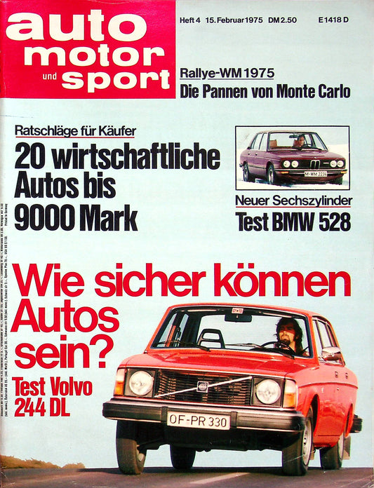 Auto Motor und Sport 04/1975