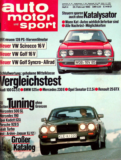 Auto Motor und Sport 04/1985