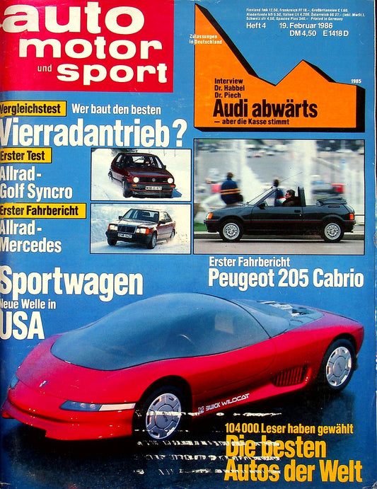 Auto Motor und Sport 04/1986