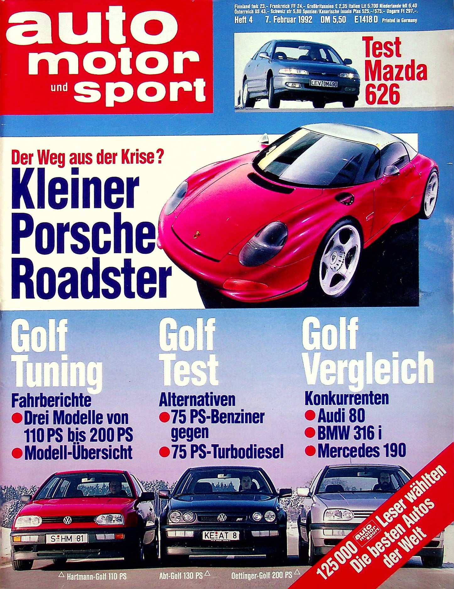 Auto Motor und Sport 04/1992