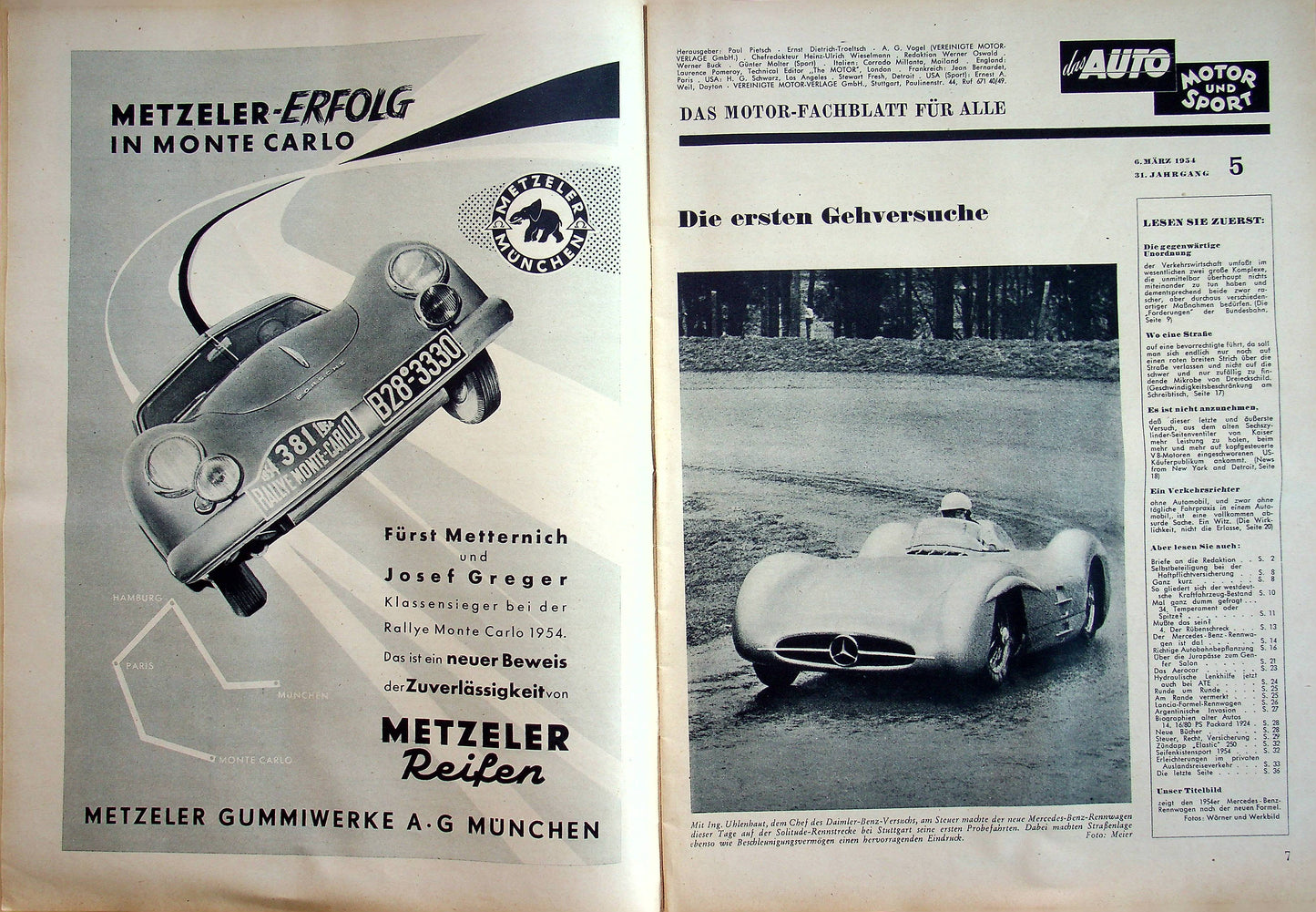 Auto Motor und Sport 05/1954