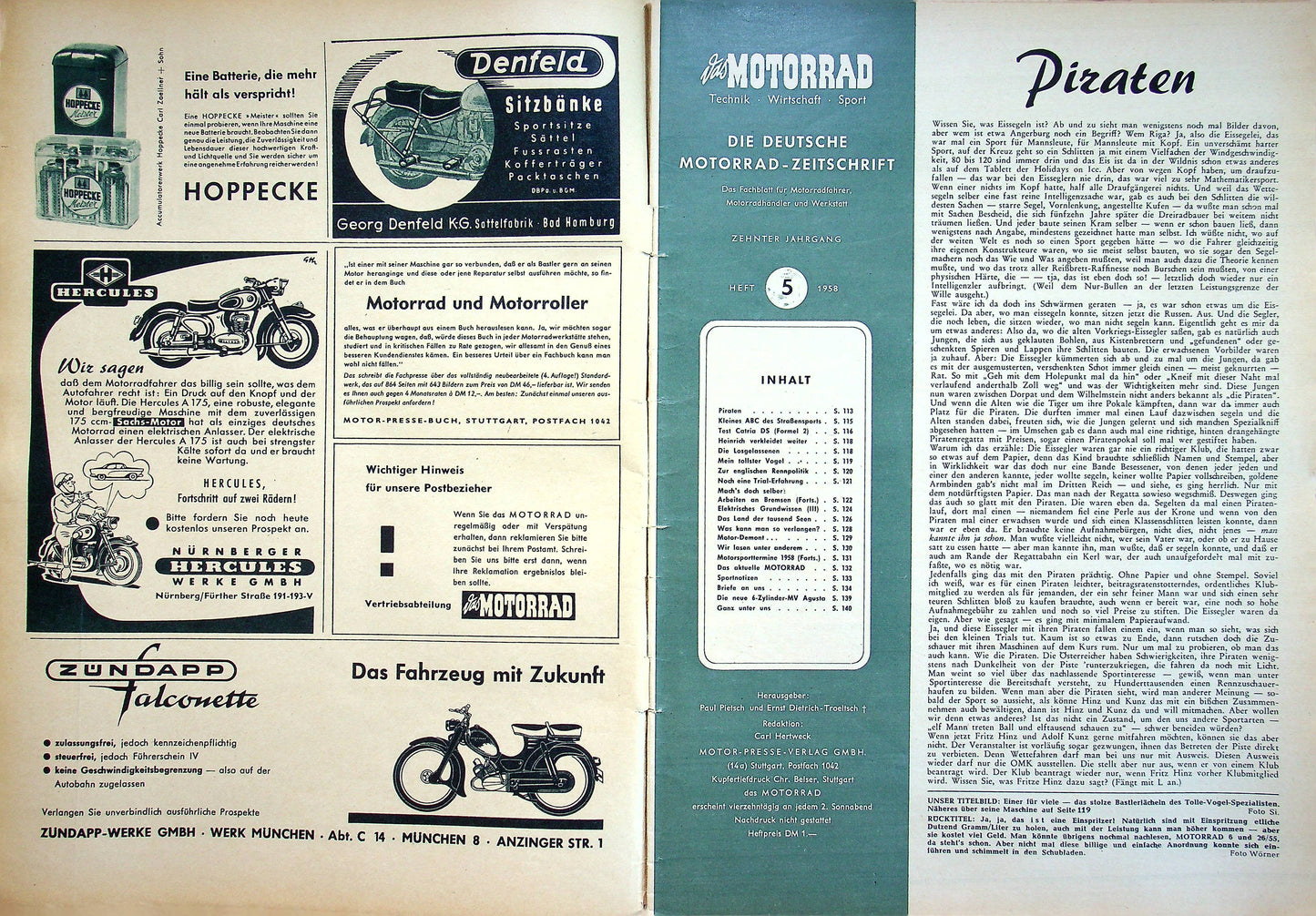 Motorrad 05/1958