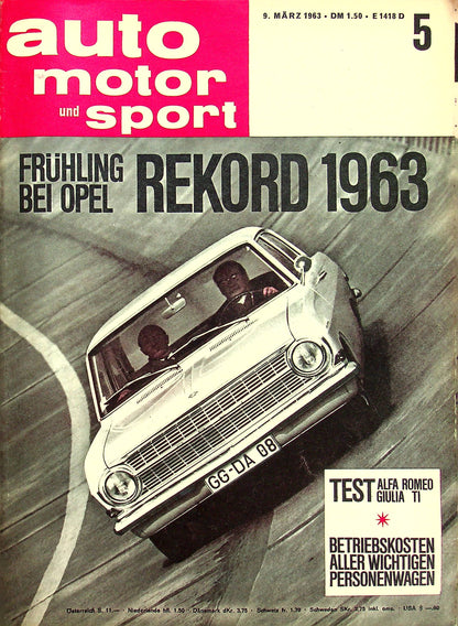 Auto Motor und Sport 05/1963