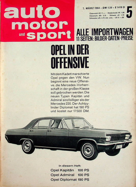 Auto Motor und Sport 05/1964