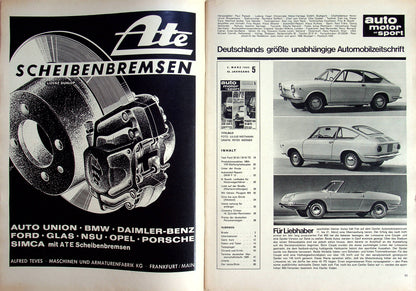 Auto Motor und Sport 05/1965