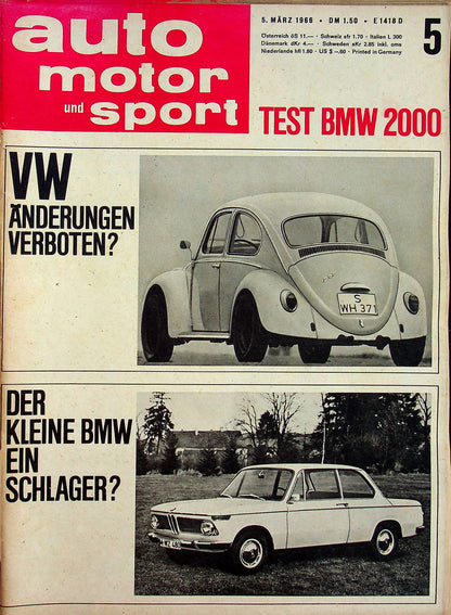 Auto Motor und Sport 05/1966