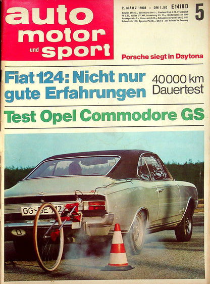 Auto Motor und Sport 05/1968