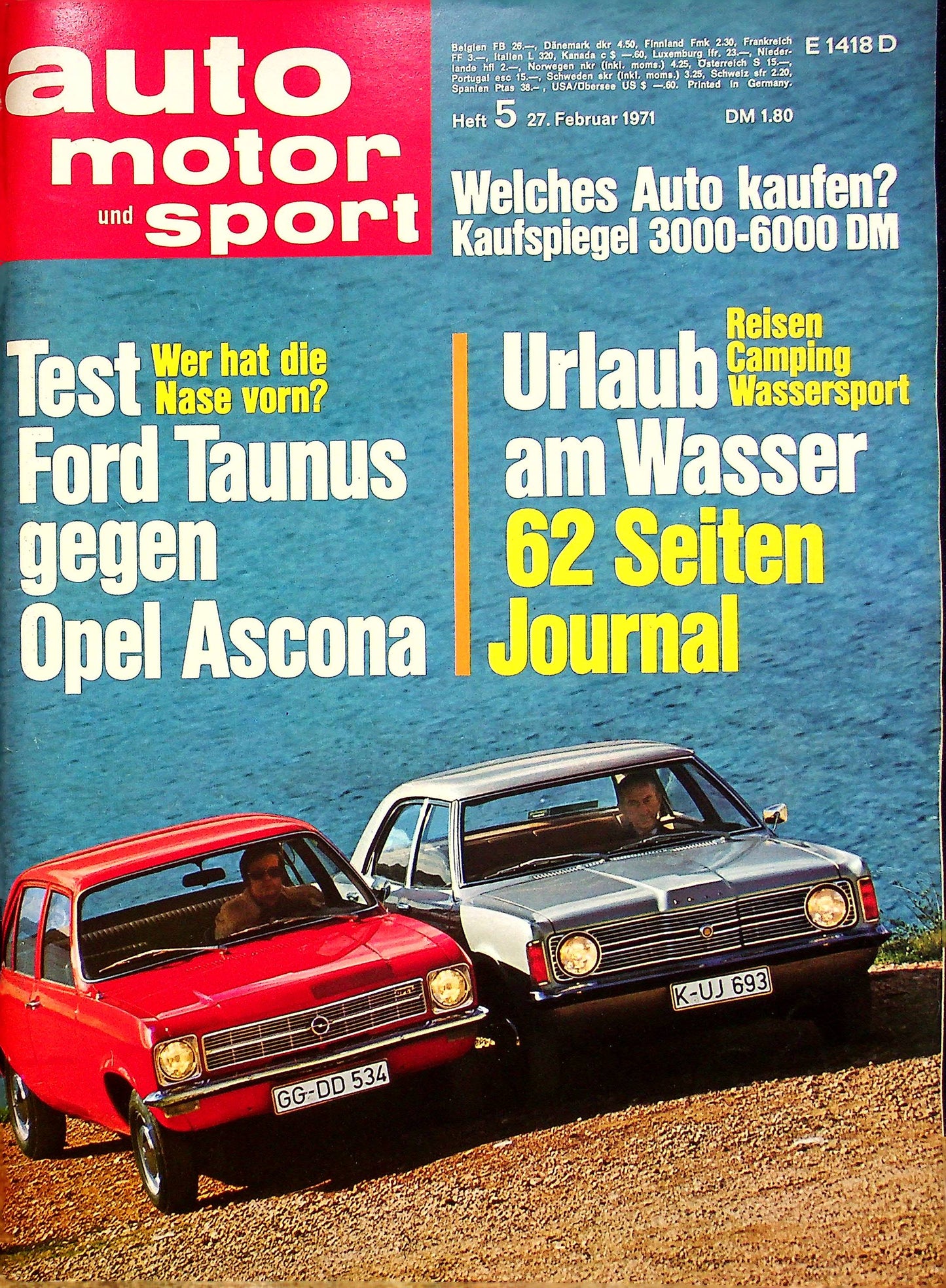 Auto Motor und Sport 05/1971