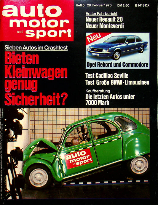 Auto Motor und Sport 05/1976