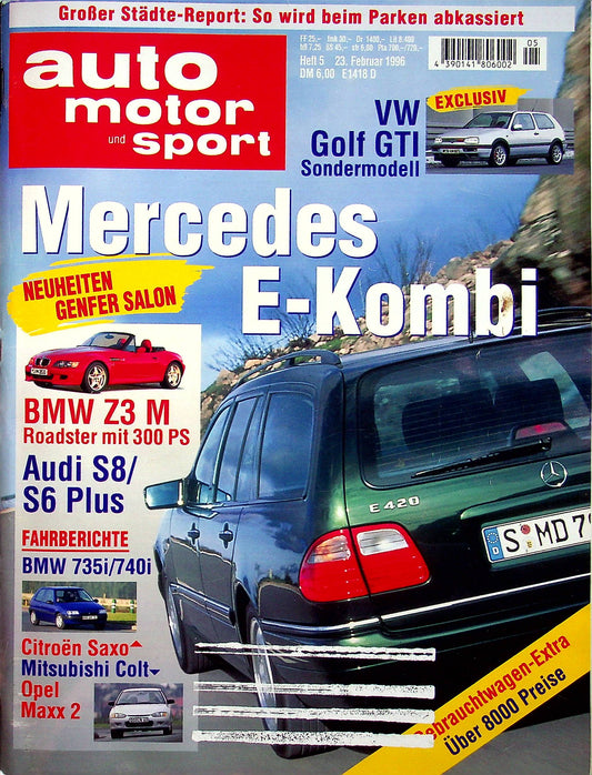 Auto Motor und Sport 05/1996