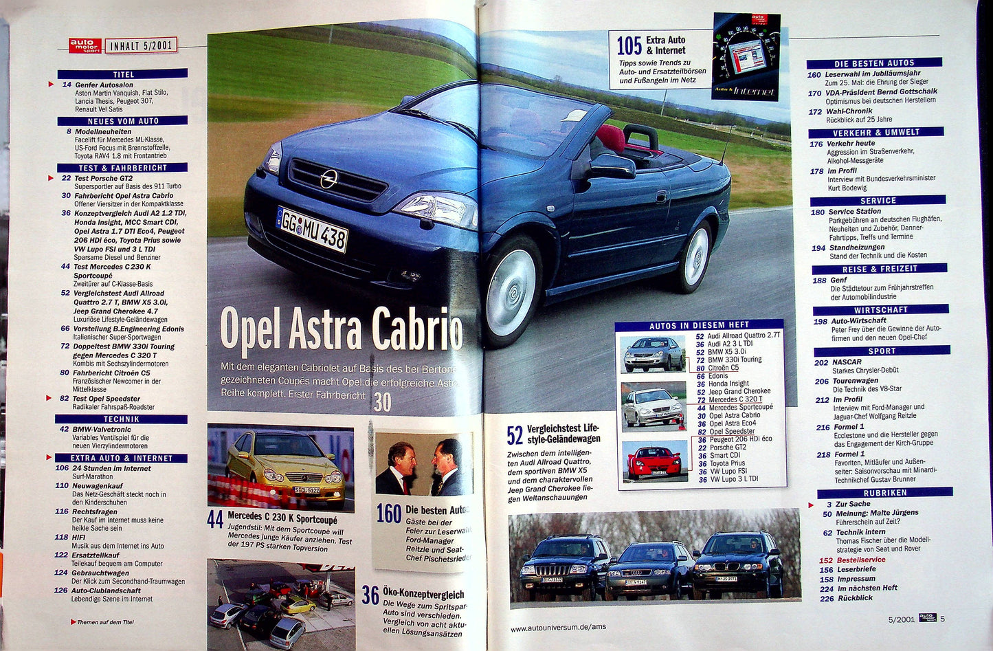 Auto Motor und Sport 05/2001